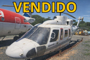 [VENDIDO] Fuselagem Helic�ptero SIKORSKY S-76C Branco