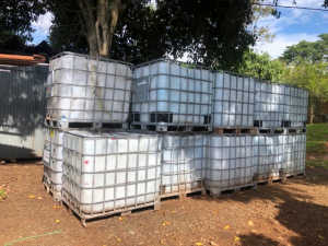 Containers p/ Pe�as 1,00X1,00 mts