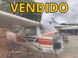 Fuselagem Avi�o CESSNA 150 Vermelho Sem Radome