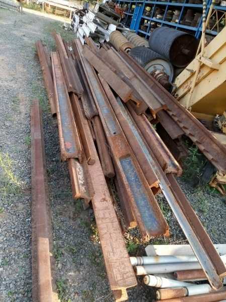 Trilho de Trem em ferro, com �timo pre�o
