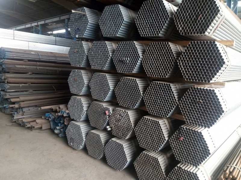 Tubo galvanizado com espessura de 1.10 mm