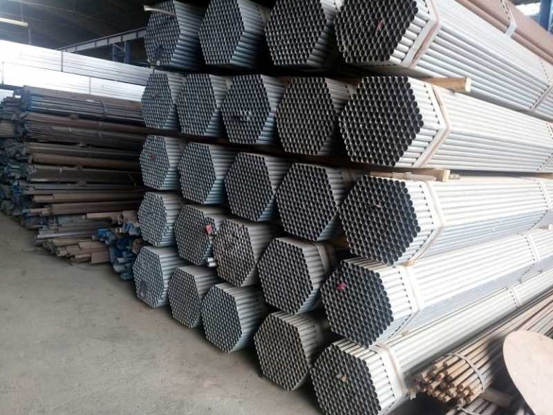 Tubo galvanizado com espessura de 1.10 mm