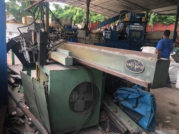 Maquina de oxicorte em fotocelero
