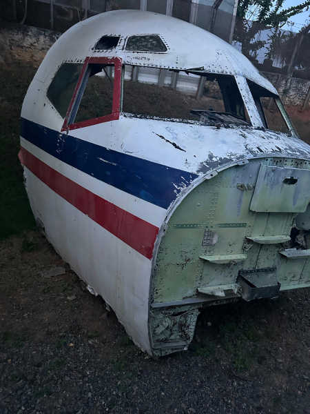 Fuselagem Avi�o Cockpit do JUMBO 707