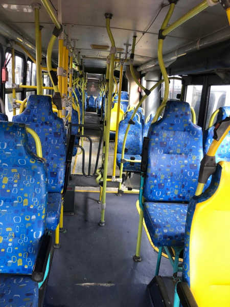 �nibus Volvo Bisanfonado 2005 com baixa no detran